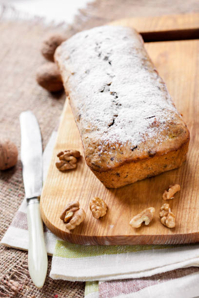 istock Banana cake with walnuts and dark chocolate 1139141604