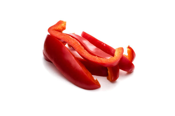 istock red paprika stripes isolated on white background 1139141662