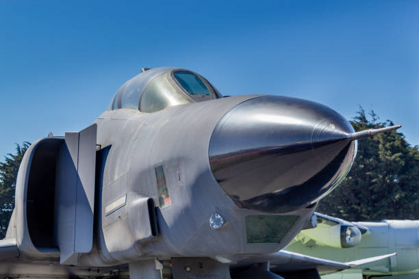 istock Old military fighter aircraft 1139142591