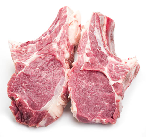 istock Raw pork meat slices. 1139145946