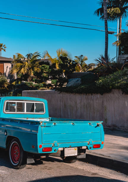 istock Vintage Blue Truck 1139146240