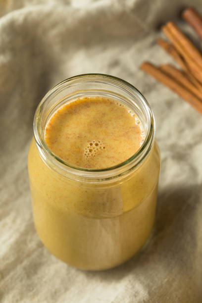 istock Homemade Warm Turmeric Golden Milk 1139146536