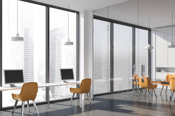istock Panoramic office and meeting room 1139151358