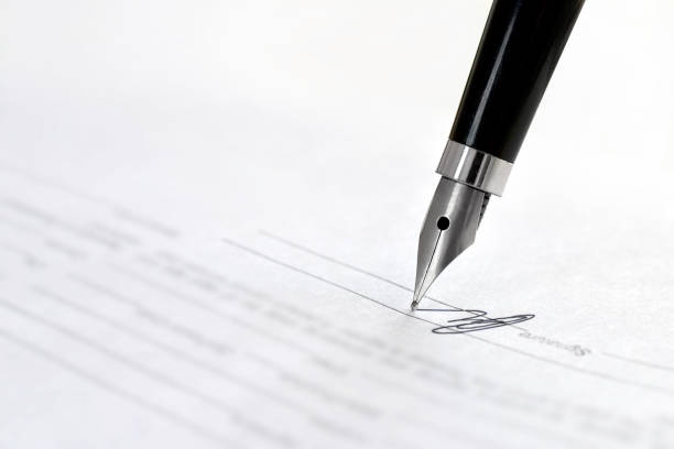 istock Signature, Fountain pen, Writing, Letter. 1139151564