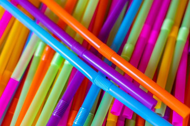 istock Close up to plenty colorful straws background 1139164894