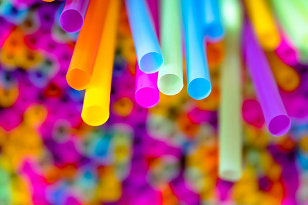 istock Close up to plenty colorful straws background 1139164906
