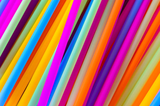 istock Close up to plenty colorful straws background 1139164928