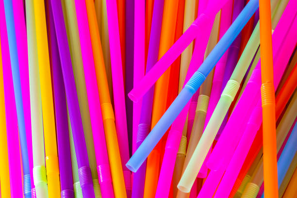 istock Close up to plenty colorful straws background 1139164931