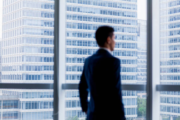 istock Businessman making decision in urban office 1139171785