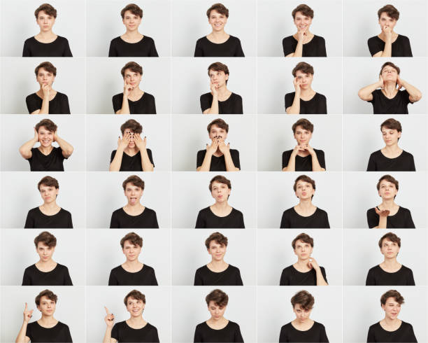 istock Young Woman Making Facial Expressions 1139177162