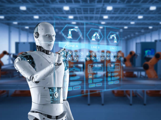 istock Automation factory concept 1139177474