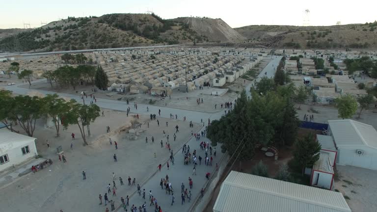 Syrian refugee camp in Gaziantep