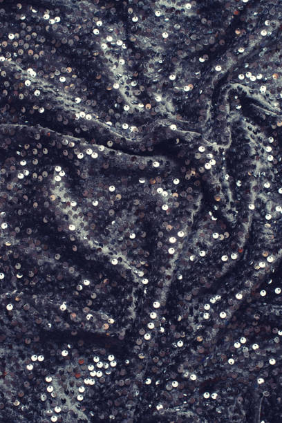 istock Shimmering festive background texture of shiny blue 1139183287