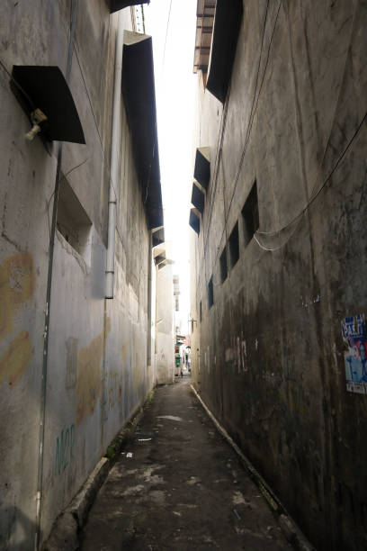 istock dark old alley abandoned dirty 1139185233