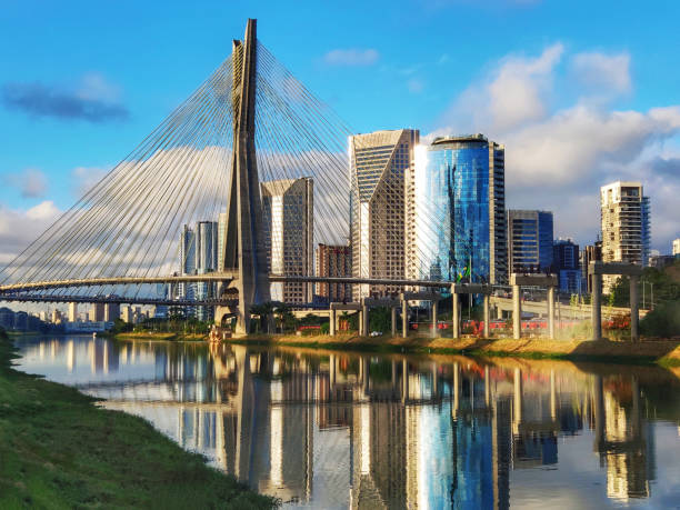 istock Summer Estaiada Bridge 1139195623