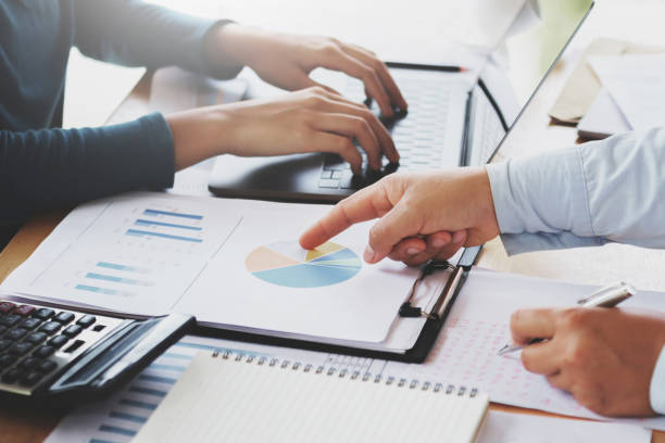 istock business teamwork for working new project in office. finance and accounting concept 1139199821