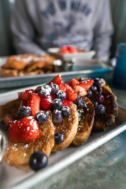 istock Fresh French Toast on a restaurant table for breakfast 1139207578