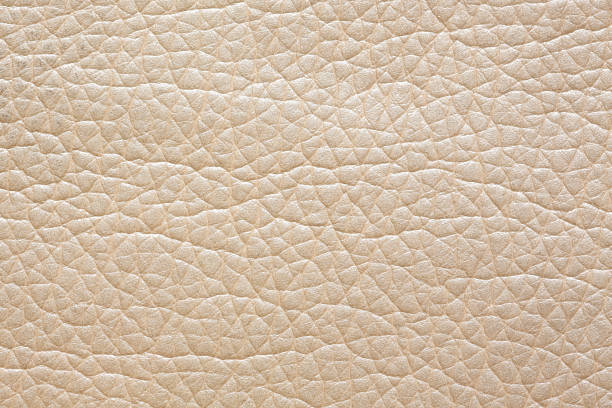istock Adorable beige dermatin background. Beige leather texture. 1139211762