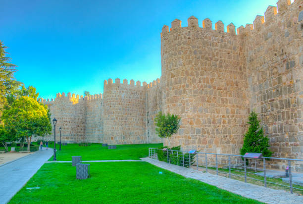 istock Fortification of spanish town Avila 1139213653