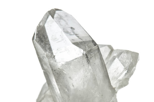 istock Minerals: Berg crystal isolated on white background 1139214860