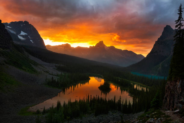 istock Lake O'hara Sunset, Yoho National Park, Alberta, Canada 1139217756