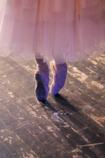 istock Fragment of the ballerina's movement 1139224114