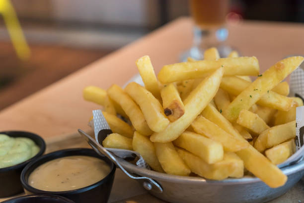istock French fries, fried food, set sauce 1139225042