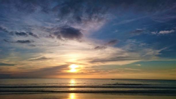 istock Sunset in Thailand, clouds in the sky, Phuket. 1139226939