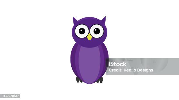 Owl Icon Stock Illustration - Download Image Now - Owl, Bird, Cartoon