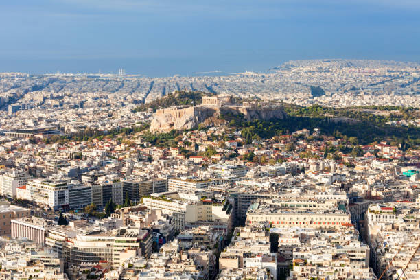 istock Athenian Acropolis in Greece 1139228740