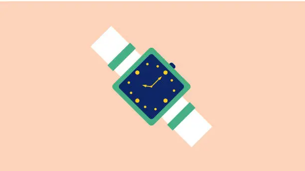 Vector illustration of Watch icon