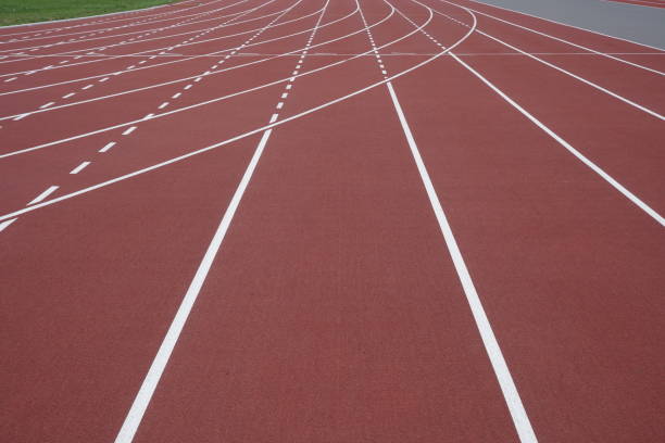 istock Running track at the stadium. 1139243594