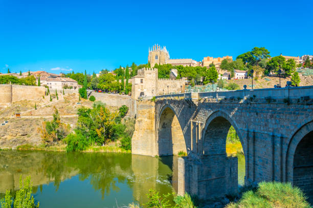istock Puente San Martin at Toledo, Spain 1139244177