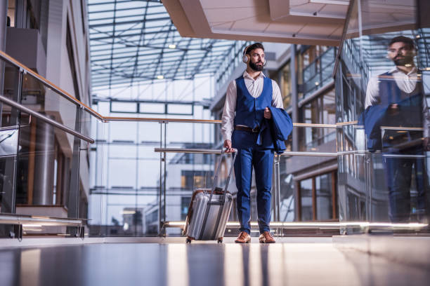 istock Businessman traveling. 1139244329