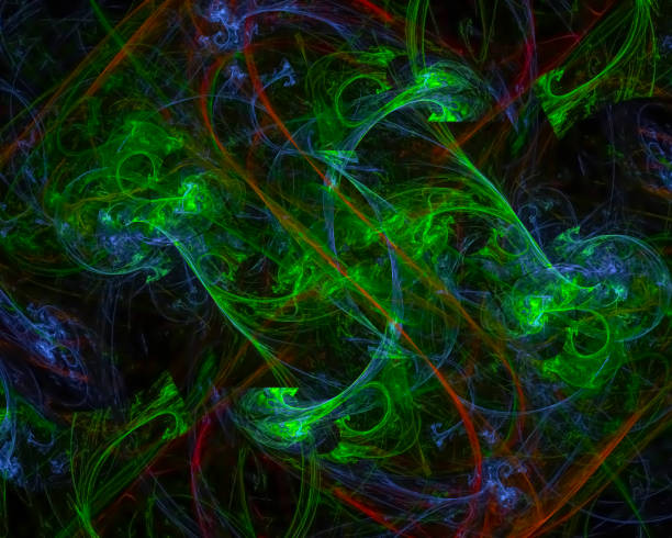 istock abstract digital fractal, fantasy design 1139247333