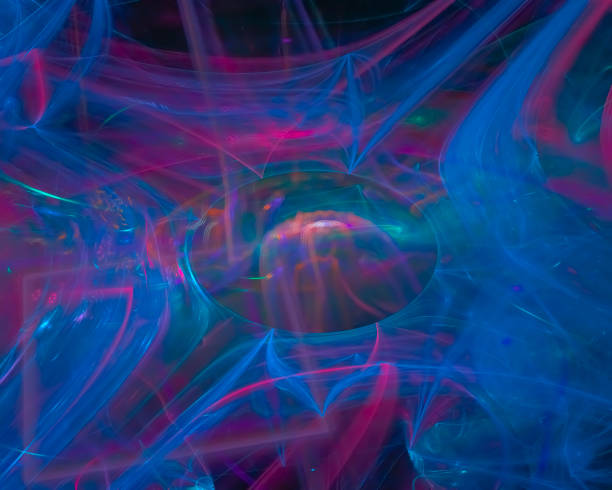 istock abstract digital fractal, fantasy design 1139247462