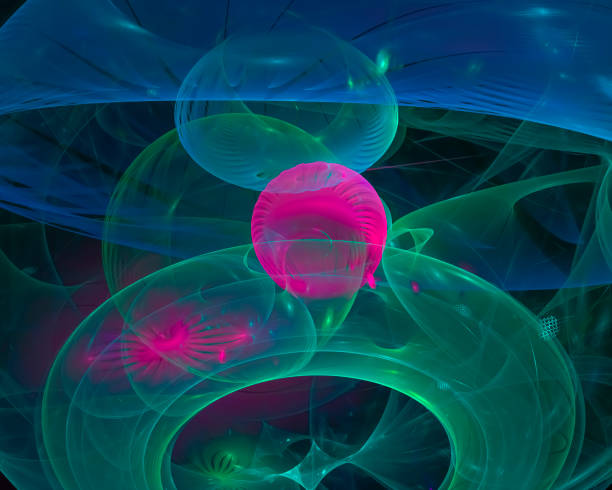 istock abstract digital fractal, fantasy design 1139247477