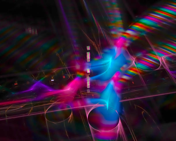 istock abstract digital fractal, fantasy design 1139247518