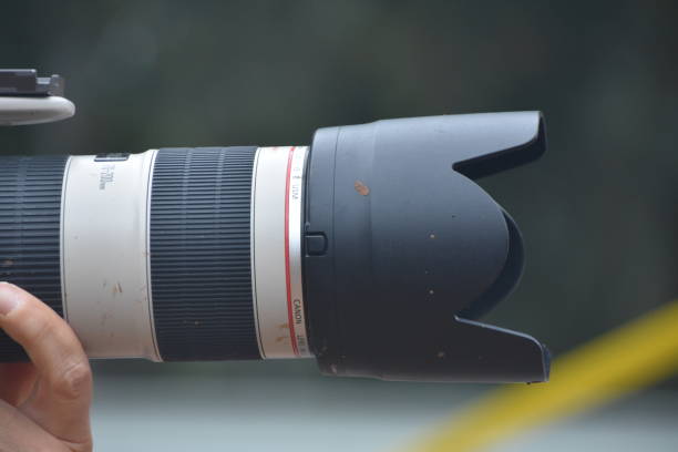istock A professional photographer with a gray lens 1139247522
