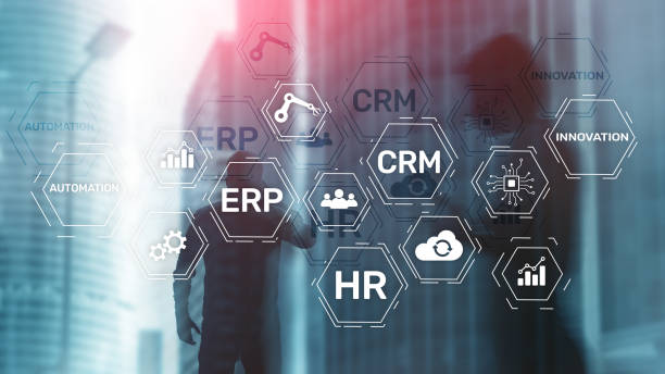 istock ERP, Business innovation concept on blurred background. 1139252968