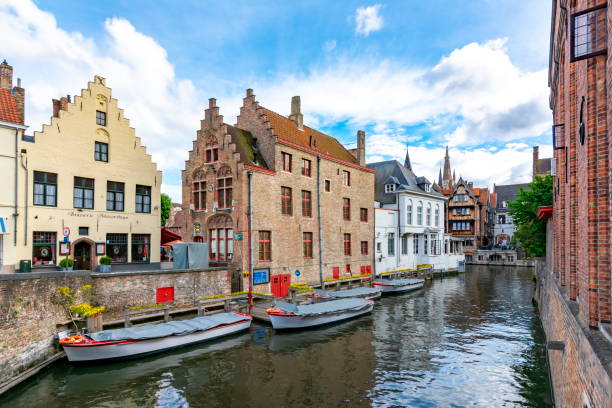 istock Old Bruges canals and architecture, Belgium 1139255410