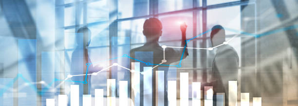 istock Financial growth graph. Sales increase, marketing strategy concept. 1139257758