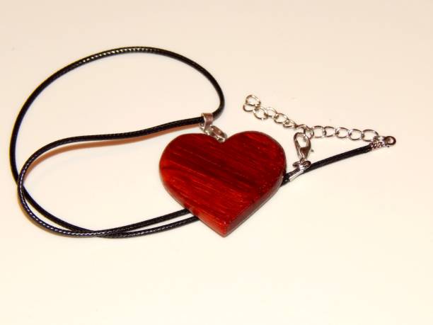 istock Handmade mahogany pendant for 1139258916