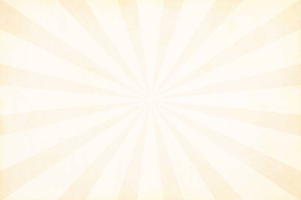 istock Vector illustration of a grungy very light brown sunburst 1139264245