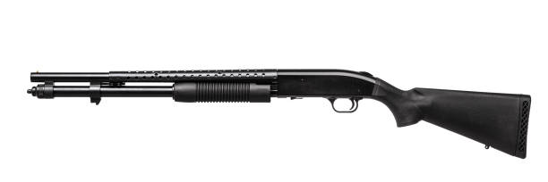 istock Shotgun isolated on white background 1139264389