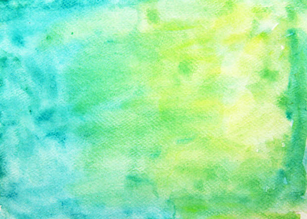 istock Abstract green watercolor background 1139267669