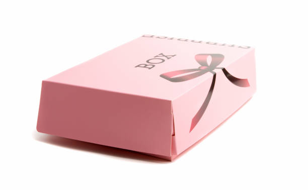 istock pink box with a surprise isolated 1139271513