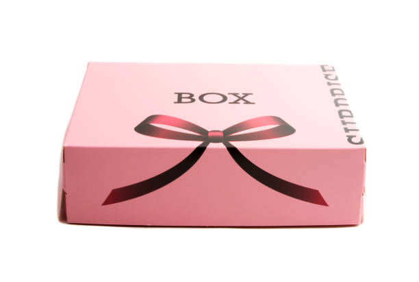 istock pink box with a surprise isolated 1139275340