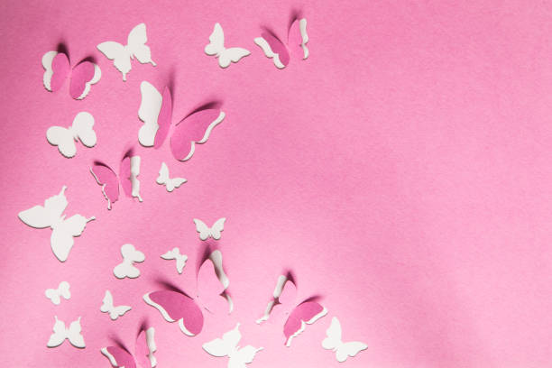 istock Beautiful paper butterflies 1139280128
