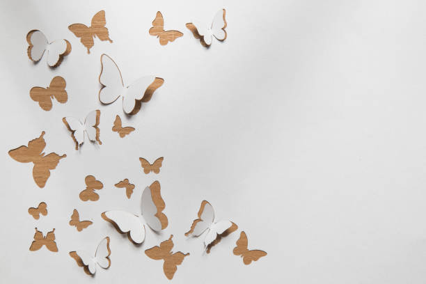 istock Beautiful paper butterflies 1139280159